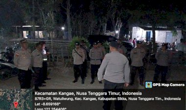 Polsek-Kewapante-Amankan-Kampanye-Paket-Florida-di-Watuliwung,-Berlangsung-Aman-dan-Kondusif