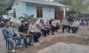 Polsek-Alok-Pastikan-Keamanan-Kampanye,-Wujudkan-Pemilu-Damai-di-Sikka