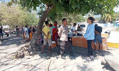 Polsek-Paga-Laksanakan-Giat-Patroli-Di-Wilayah-Desa-Lowolabo