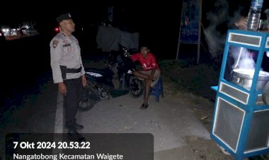 KEGIATAN-PATROLI-OLEH-PIKET-JAGA-POLSEK-WAIGETE---POLRES-SIKKA.
