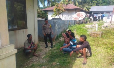 KAPOSPOL-KOTING-POLSEK-NELLE-POLRES-SIKKA-LAKSANAKAN-PATROLI-DIALOGIS-DAN-SAMBANG-WARGA-BINAAN