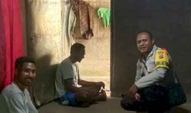 BHABINKAMTIBMAS-POLSEK-NITA,POLRES-SIKKA-MELAKSANAKAN-GIAT-SAMBANG-WARGA-DESA-BINAAN