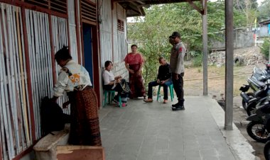 PERSONIL-PIKET-JAGA-SPKT-POlSEK-LELA,POLRES-SIKKA-LAKSANAKAN-GIAT-PATROLI-RUTIN