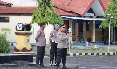 Apel-Pagi-di-Polres-Sikka:-Penekanan-Disiplin-dan-Persiapan-Pengamanan-Unjuk-Rasa