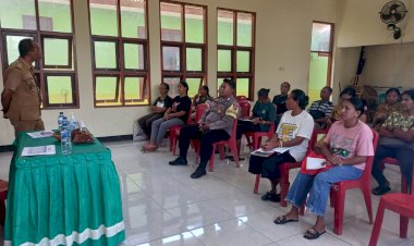 Bhabinkamtibmas-Kelurahan-Nangalimang-Hadiri-Rapat-Validasi-dan-Evaluasi-Data-Gizi-KIA