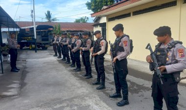 Apel-Pagi-Samapta-Polres-Sikka:-Pengamanan-9-Objek-Vital,-Penekanan-pada-Kesiapsiagaan-Personel