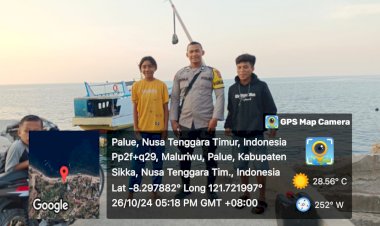 BHABINKAMTIBMAS-POLSUBSEKTOR-PALUE-POLSEK-NELLE-POLRES-SIKKA-LAKSANAKAN-PATROLI-DAN-SAMBANG-WARGA