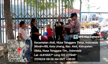 KEGIATAN-PATROLI-RUTIN-OLEH-PIKET-POSPOL-KPPP-LAUT-POLSEK-ALOK-POLRES-SIKKA.