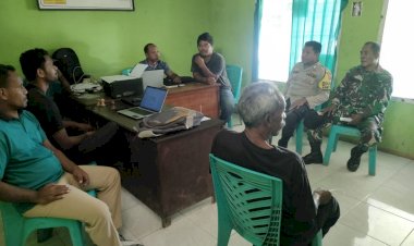 Bhabinkamtibmas-Desa-Parabubu-Laksanakan-Patroli-Sambang,-Jalin-Sinergi-Jelang-Pilkada