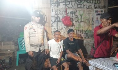 Kegiatan-patroli-rutin-Oleh-Piket-Jaga--Spkt-Regu-II-Polsek-Lela-Polres-Sikka.