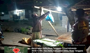 KEGIATAN-PATROLI-RUTIN*--OLEH-PIKET-JAGA-SPKT-REGU-I-POLSEK-NELLE-POLRES-SIKKA.