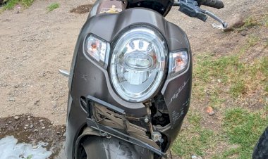 Kecelakaan-Lalu-Lintas-di-Jalan-Gajah-Mada,-Dua-Pengendara-Luka-Luka