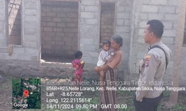 Kegiatan-Patroli-Rutin-di-wilayah-hukum-Polsek-Nelle-Polres-Sikka-oleh-Piket-SPKT-Regu-II