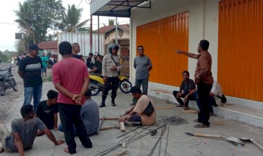 Bhabinkamtibmas-Polsek-Nita-Bersinergi-Tingkatkan-Patroli-System-di-Wilayah-Hukumnya,-Ciptakan-Pemilukada-Yang-Aman