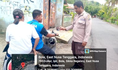 Polsek-Bola-Polres-Sikka-Laksanakan-Patroli-Rutin-Ciptakan-Kondusivitas-Kamtibmas