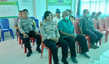 Kapolsek-Alok-Hadiri-Lokakarya-Mini-Lintas-Sektor,-Tegaskan-Pentingnya-Kerjasama-Dalam-Peningkatan-Kesehatan-Masyarakat