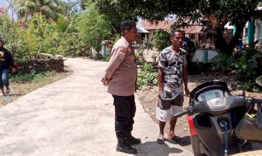 Polsek-Paga-Gelar-Colling-System,-Jaga-Keamanan-Pasca-Pemilu-dan-Menyambut-Natal-2024