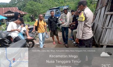 Polsek-Paga-Jamin-Keamanan-dan-Ketertiban-di-Pasar-Lekebai-Menjelang-Tahun-Baru-2024