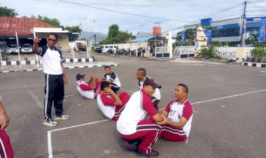 Hari-Pertama-Tes-Kesamaptaan-Jasmani-dan-Bela-Diri-Polri-Polres-Sikka-Berjalan-Lancar