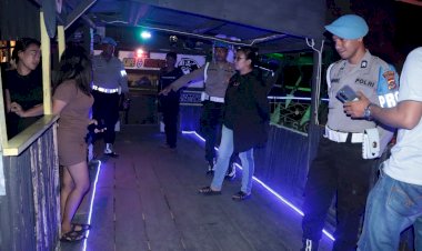 Propam-Polres-Sikka-Gelar-Razia-di-Tempat-Hiburan-Malam,-Disiplin-Anggota-Polri-Jadi-Prioritas