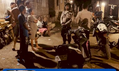 Patroli-Malam-Polsek-Alok-:-Antisipasi-Kejahatan-Dan-Jaga-Kondusifitas-Wilayah