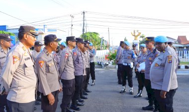 Polres-Sikka-Gelar-Apel-Fungsi,-Propam-Tekankan-Kedisiplinan-Personel