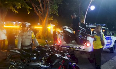 Sering-Meresahkan,-Balap-Liar-di-Jalan-El-Tari-Dibubarkan-Polres-Sikka