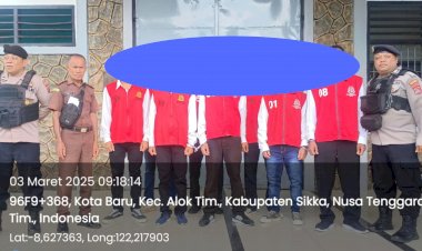 AIPDA-Louis-Tesar-Pimpin-Pengamanan-Ketat-Sidang-Tahanan-di-PN-Maumere