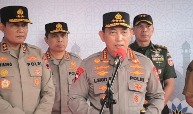 Kapolri-Turun-ke-Posko-Terpadu,-Pastikan-Kesiapan-Personel-Operasi-Ketupat-2025