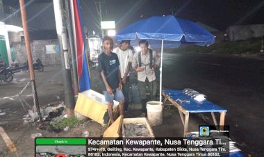 Kegiatan-Monitoring-dan-Patroli-hari-raya-Idulfitri-di-wilayah-hukum-Polsek-Kewapante