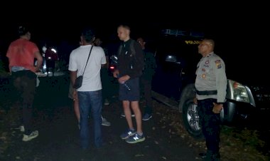 Tanpa-Pemandu,-WNA-Prancis-Tersesat-di-Gunung-Egon-–-Polsek-Waigete-Tanggap-dan-Tuntas