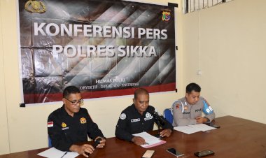 Dua-Anggota-Polres-Sikka-Dipecat-Tak-Hormat,-Kapolres:-Kami-Tidak-Tolerir-Pelanggaran-Hukum-dan-Etika