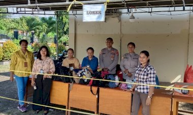 201-Peserta-Ikuti-Seleksi-Kompetensi-PPPK-Tahap-II-di-SMK-Negeri-1-Maumere,-Personel-Polres-Sikka-Lakukan-Pengamanan-Ketat