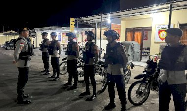 Cegah-Gangguan-Kamtibmas,-Polres-Sikka-Gelar-Patroli-Serentak-di-Wilayah-Hukum