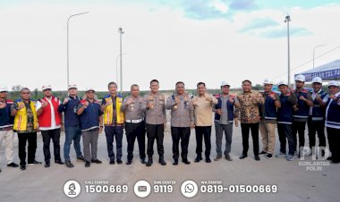 Kakorlantas-Polri-Tinjau-Jalan-Tol-Banyuasin–Betung:-Prioritaskan-Keselamatan-&-Evaluasi-Kepadatan-Lalu-Lintas