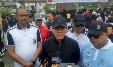 Car-Free-Day-Sambut-Hari-Bhayangkara-ke-79,-Polda-Sulut-Gelar-Bakti-Kesehatan-hingga-Dapur-Umum