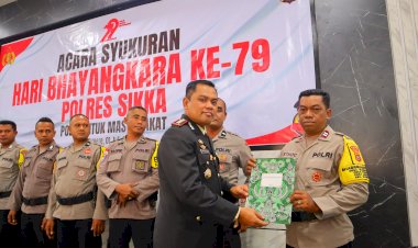 Polri-untuk-Masyarakat:-Delapan-Personel-Polres-Sikka-Terima-Penghargaan-Atas-Dedikasi-KetahananPangan