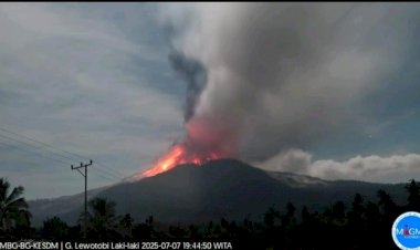 POLRI-UNTUK-MASYARAKAT-:-INFORMASI-ERUPSI-GUNUNG-LEWOTOBI-LAKI-LAKI