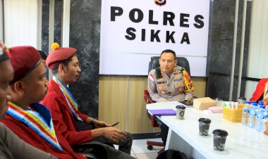 Kapolres-Sikka-Terima-Audiensi-PMKRI-Maumere,-Bahas-Penarikan-Kendaraan-Tanpa-Prosedur-dan-Praktik-Debt-Collector-Ilegal
