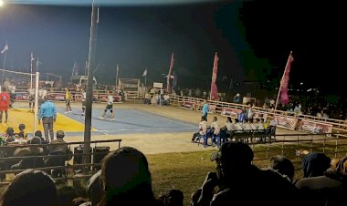 POLRI-UNTUK-MASYARAKAT-:-PERSONIL-POLRES-SIKKA-LAKSANAKAN-PENGAMANAN-TURNAMEN-BOLA-BOLA-VOLI-TEKA-IKU-CUP-II-TAHUN-2025