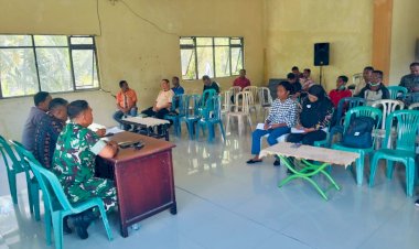 POLRI-UNTUK-MASYARAKAT:KEGIATAN-RAPAT-KOORDINASI-LINTAS-SEKTORAL-DALAM-RANGKA-PEMBENTUKAN-PANITIA-HUT-KEMERDEKAAN-RI-KE-80-SEKECAMATAN-TALIBURA