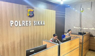 Call-Center-110-Polres-Sikka-Beroperasi-Optimal,-Layanan-Pengaduan-Masyarakat-Berjalan-Aman-dan-Lancar