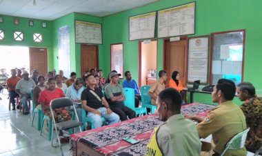 Bhabinkamtibmas-Polsek-Alok-Laksanakan-Rapat-Koordinasi-Tingkat-Kelurahan-Wiliti,Kec.Alok-Barat,-Kab.Sikka