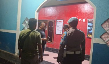 Patroli-Malam-SPKT-Regu-II-Polres-Sikka:-Jaga-Keamanan,-Pastikan-Wilayah-Tetap-Kondusif