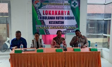 Perkuat-Kolaborasi,-Kapolsek-Bola-Aktif-dalam-Lokakarya-Kesehatan-Kecamatan