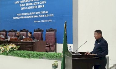 Rapat-Paripurna-DPRD-Sikka:-Bupati-Sampaikan-Pidato-Pengantar-Ranperda-RPJMD-2025–2029,-Usung-Visi-
