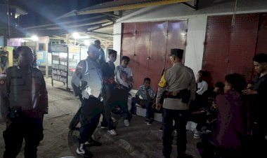 PIKET-SPKT--POLRES-SIKKA-POLDA-NTT-GIATKAN-PATROLI-MALAM