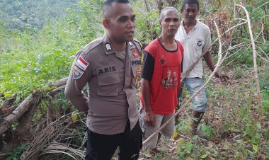 Polsek-Nita-Polres-Sikka-Bersama-Kelompok-Tani-Sinar-Tani-Komitmen-Dukung-Program-Ketahanan-Pangan