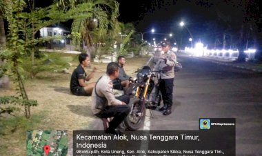 Warga-Sambut-Positif-Patroli-Malam-Polsek-Alok,-Kamtibmas-Kondusif