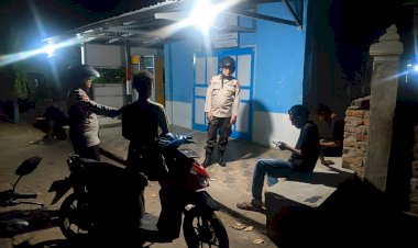 Polsek-Nelle-Gelar-Patroli-Rutin-Jaga-Kamtibmas-Malam-Hari